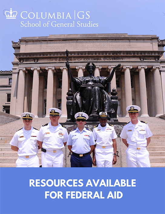 Financial Aid for U.S. Military Veterans | School of General Studies